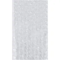 Flush Cut Bubble Pouches, 6" x 15", Clear, 400/Case