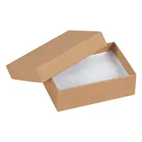 Jewelry Boxes, 3 1/16" x 2 1/8" x 1", Kraft, 100/Case