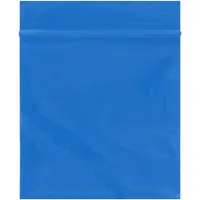 Reclosable 2 Mil Poly Bags, 3" x 3", Blue, 1000/Case