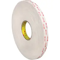 3M™ 4945 VHB™ Tape, 45.0 Mil, 3/4" x 5 yds., White, 1/Case