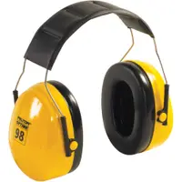 Peltor™ Optime™ 98 Earmuffs, Yellow, 2/Case
