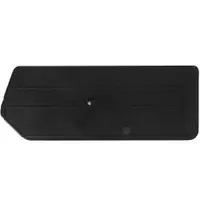 Stack & Hang Bin Dividers, 6 5/8" x 2 3/4", Black, 6/Case