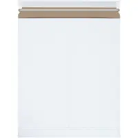 Stayflats Plus® Self-Seal Mailers, 12-3/4" x 15", White, 25/Case