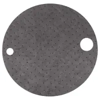Universal Sorbent Drum Toppers, 22", Gray, 11/Case