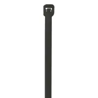 UV Cable Ties, 40#, 13", Black, 500/Case