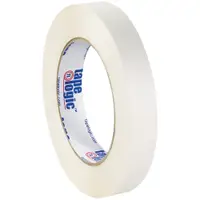 Tape Logic® Double Sided Film Tape, 3.5 Mil, 3/4" x 60 yds., White, 2/Case