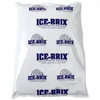 Ice-Brix™ Cold Packs, 10-1/4" x 8" x 1-1/2", White, 6/Case