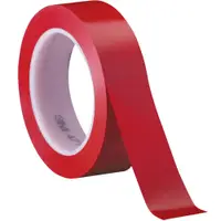 3M™ 471 Vinyl Tape, 5.2 Mil, 1" x 36 yds., Red, 36/Case