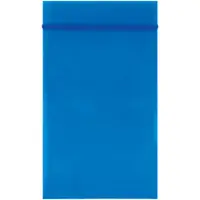 Reclosable 2 Mil Poly Bags, 2" x 3", Blue, 1000/Case