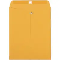 Clasp Envelopes, 9 1/2" x 12 1/2", Kraft, 500/Case