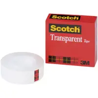 Scotch® 600 MultiTask Tape, 2.3 Mil, 1/2" x 72 Yds., Transparent, 72/Case