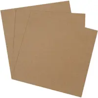 Heavy-Duty Chipboard Pads, 16" x 16", Kraft, 280/Case