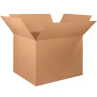 Double Wall Boxes, 48" x 40" x 36", Kraft, 5/Bundle; 75/Skid