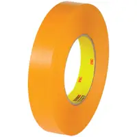 3M™ 2525 Flatback Tape, 9.5 Mil, 1" x 60 yds., Orange, 36/Case