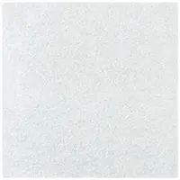 Flush Cut Foam Pouches, 3" x 3", White, 1000/Case