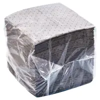 Universal Sorbent Pads, 16 x 18", Medium, Gray, 100/Case