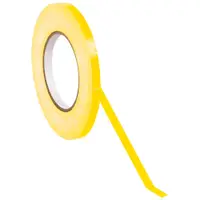 Bag Tape, 3/8" x 180 yds., Yellow, 96/Case