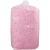 Anti-Static Loose Fill, 20 Cubic Feet, Pink, 1 Each