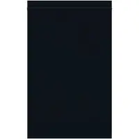 Reclosable 2 Mil Poly Bags, 6" x 9", Black, 1000/Case