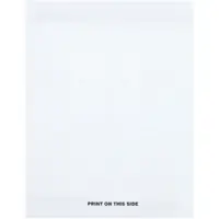Badge Inserts, Paper, 4" x 3", White, 300/Case