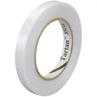 3M™ 8934 Strapping Tape, 4.0 Mil, 1/2" x 60 yds., Clear, 72/Case