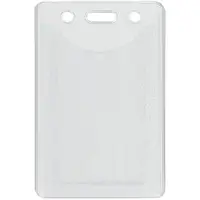 Badge Holders, Pre-Punched, 2" x 3", Clear, 100/Case