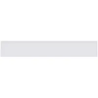 Open-Edge™ Plastic Label Holder, 1" x 6", Clear, 50/Case