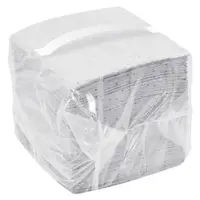 Oil Only Sorbent Pads, 16 x 18", Heavy, Gray, 100/Case