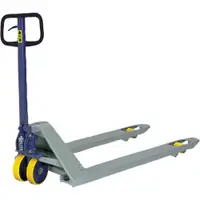 Deluxe Pallet Truck, 36 x 27", Gray, 1/Each