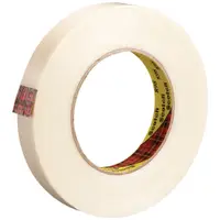 3M™ 898 Strapping Tape, 6.6 Mil, 3/4" x 60 yds., Clear, 48/Case