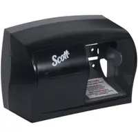 Scott® Coreless Bathroom Tissue Dispenser, Black, 1/Case