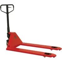 Industrial Pallet Truck, 48 x 27", Red, 1/Each