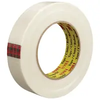 3M™ 8981 Strapping Tape, 6.6 Mil, 1" x 60 yds., Clear, 12/Case
