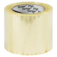 3M™ 3765 Label Protection Tape, 1.5 Mil, 4" x 145 yds., Clear, 12/Case