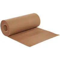 Cohesive Singleface Roll, 18" x 25', Kraft, 1/Roll