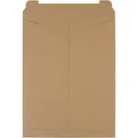 Stayflats® Mailers, 18" x 24", Kraft, 50/Case