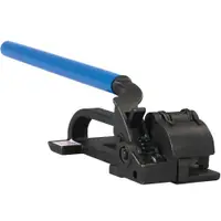 Steel Strapping Tensioner, Deluxe, 3/4" - 1 1/4", Black, 1/Each