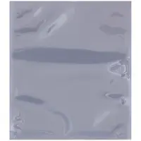 Unprinted Open End Static Shielding Bags, 6" x 8", Transparent, 100/Case