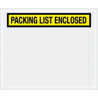 Tape Logic® "Packing List Enclosed" Envelopes, 10" x 12", Yellow, 500/Case