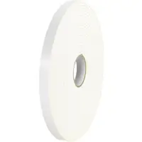 Tape Logic® Double Sided Foam Tape, 1/8", 3/4" x 36 yds., White, 16/Case