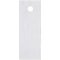 Doorknob Poly Bags, 1.5 Mil, 7 1/2" x 25", Clear, 1000/Case
