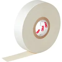 3M™ 27 Glass Cloth Electrical Tape, 7 Mil, 1" x 60 yds., White, 9/Case