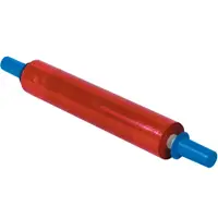 Goodwrappers® Colored Cast Stretch Film, 20" x 80 Gauge x 1000', Red, 4/Case