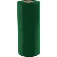 Colored Cast Machine Stretch Film, 20" x 80 Gauge x 6000', Green, 1/Roll