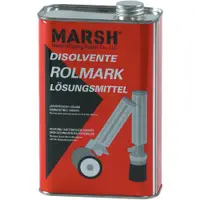 Marsh® Rolmark Quart of Solvent & Cleaner, 1/Each