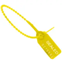 Pull Tight Seals, 18", Yellow, 100/Case