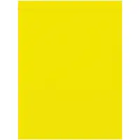 Reclosable 2 Mil Poly Bags, 8" x 10", Yellow, 1000/Case