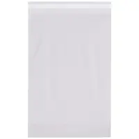 Gusseted 2 Mil Resealable Poly Bags, 12 x 4 x 18", Clear, 500/Case