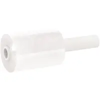 Colored Extended Core Bundling Film, 80 Gauge, 5" x 1000', White, 12/Case