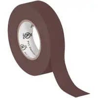 Electrical Tape, 7.0 Mil, 3/4"x 20 yds., Brown, 10/Case
